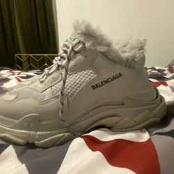 Balenciaga Triple S Fake Fur