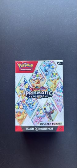 Prismatic Evolutions booster bundle