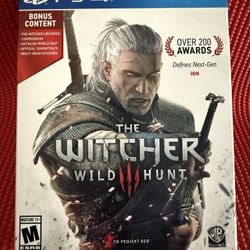 The Witcher Wild PS4 Game
