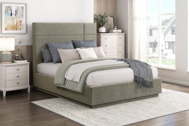 Platform Queen Bed Frame-Available in King,Cal King And Full Size