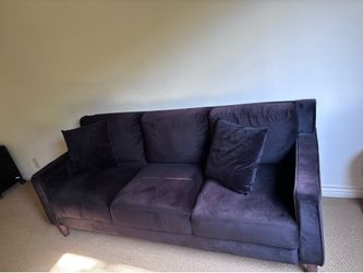 Black couch