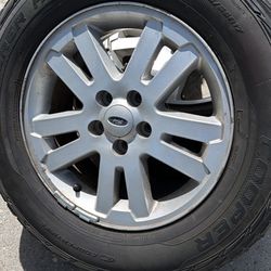 Cooper Discoverer ATP Tires 245/65R17 with Ford Rims