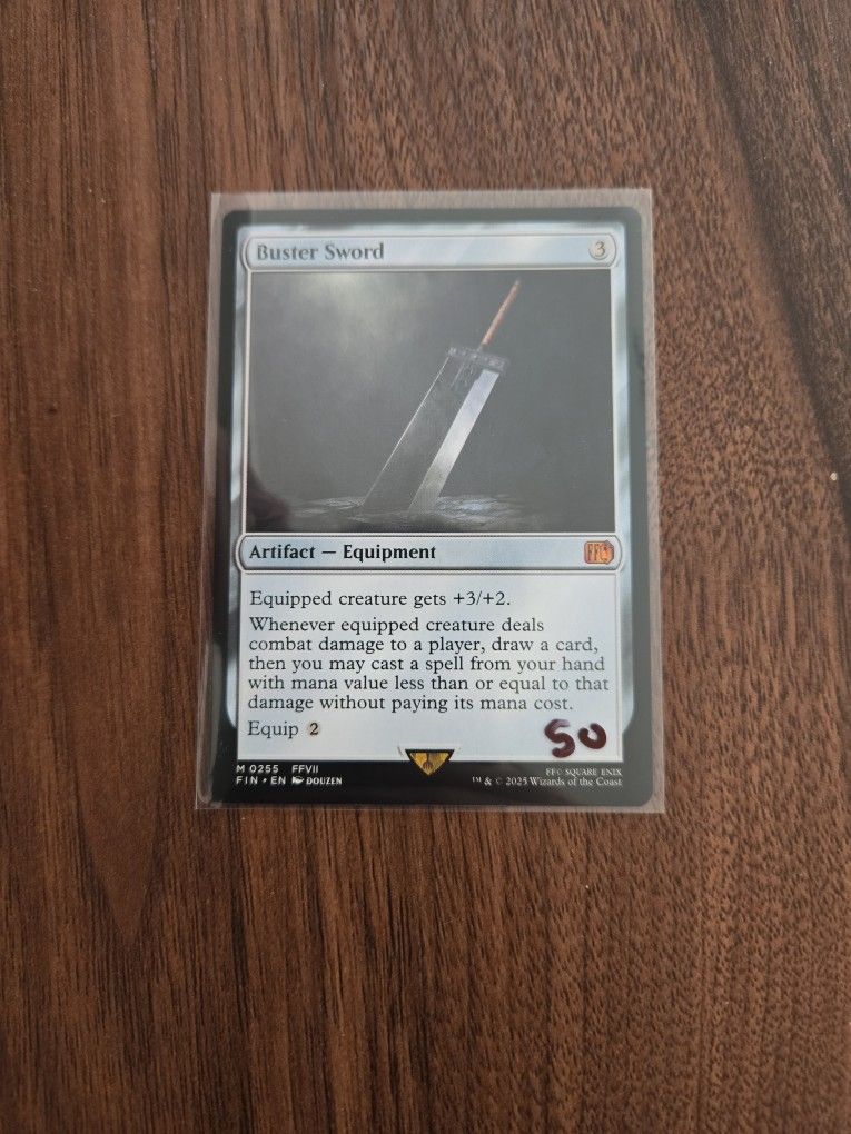Buster Sword ~ MTG