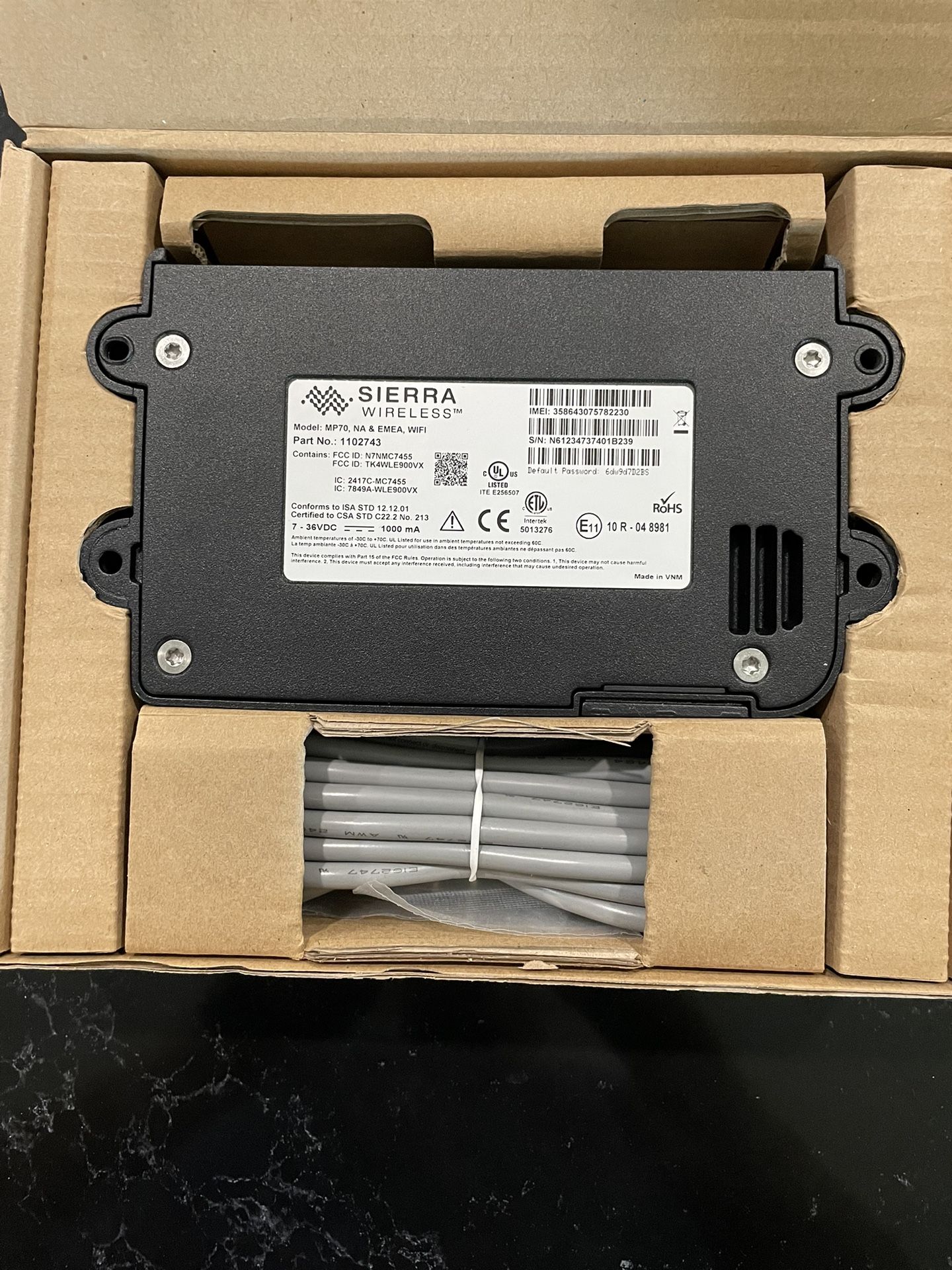 Sierra Wireless MP70 AirLink Modem