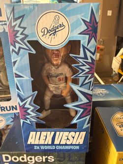 Alex Vesia Dodgers 2x World Champion Bobblehead