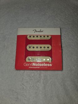 Fender 099-2260-000 Gen 4 Noiseless Stratocaster Pickup Set  Vintage White