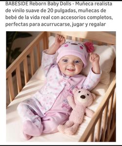 Realistic baby doll (not silicone )
