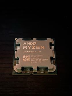 Ryzen 7 7700 AMD CPU for more important info