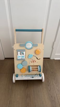 PairPear Wooden Baby Activity Walker