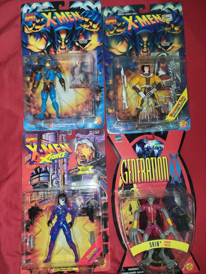 Toy Biz X-Men Toy Lot