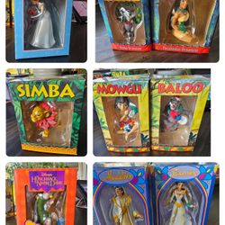 Disney ornaments in original boxes