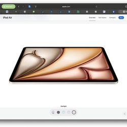 iPad Air 13 Inch M3 WiFi + Cellular