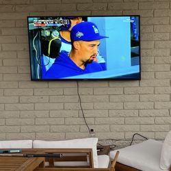 Outdoor TV & Mount 65”