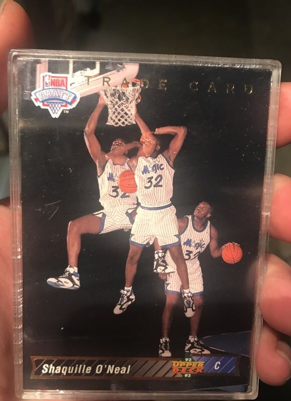 Shaquille O'Neal rookie card upper deck 92-93 C
