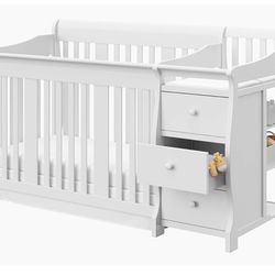 White Convertible Crib