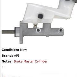 For 2008-2012 Honda Accord Brake Master Cylinder API 22357VP 2009 2010 2011