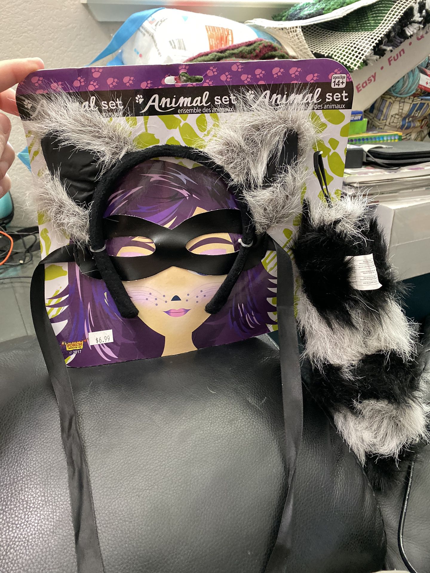 New Raccoon Halloween Costume Accessory Kit!