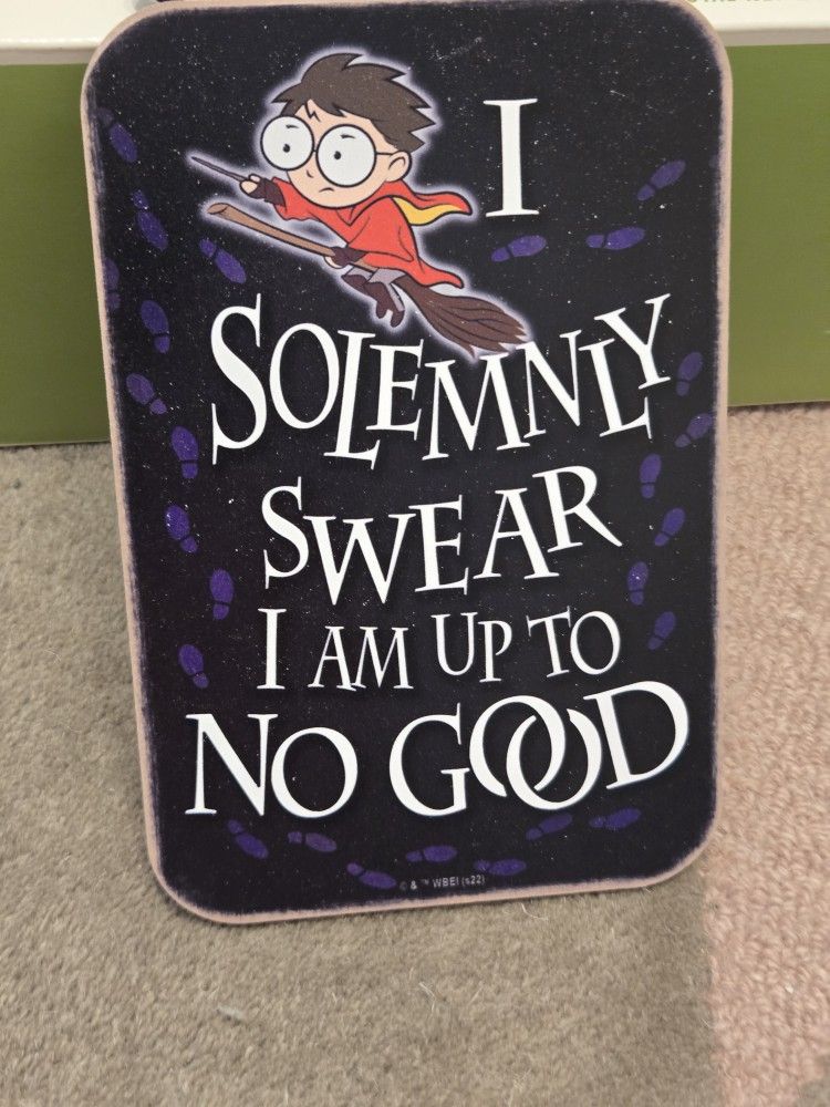 Harry Potter Solemnly Swear Wall Art