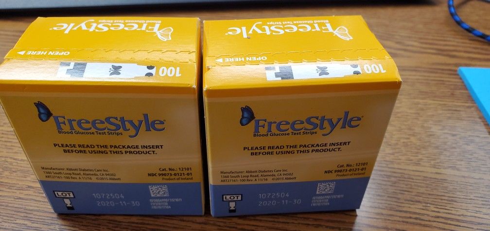 Freestyle Diabetes Test Strips