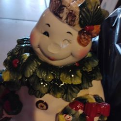 Snowman  Cookie Jar