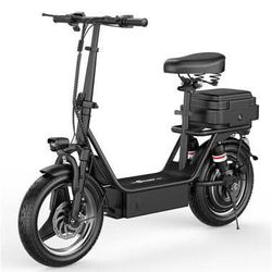 New with Scratch Electric Scooter for Adults 1000W Peak Motor Up to 25 MPH 30 Miles Electric Bike