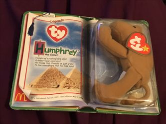 Ty beanie babies Humphrey McDonald’s