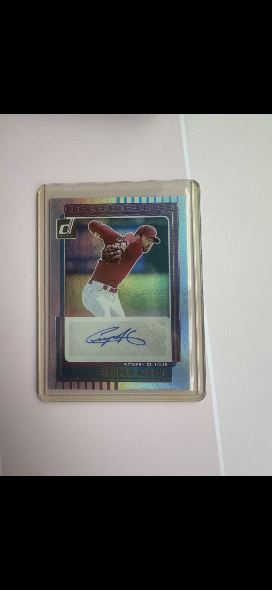 Cooper HJerpe St. Louis Donruss Baseball Trading Card