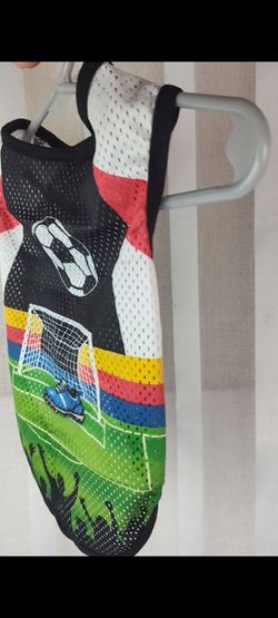 Soccer jersey size medium for dog / cat
