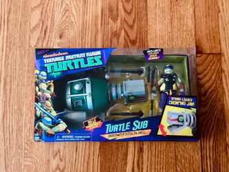 SEALED - Teenage Mutant Ninja Turtles - Turtle Sub w/ Donatello Figure- Nickelodeon - NEW