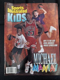 1992 Sports Illustrated For Kids Michael Jordan Mania