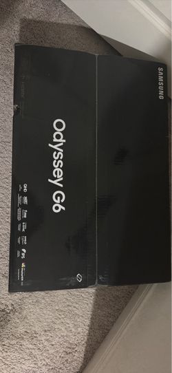 Unopened Samsung Odyssey G6 27 inch 350hz monitor