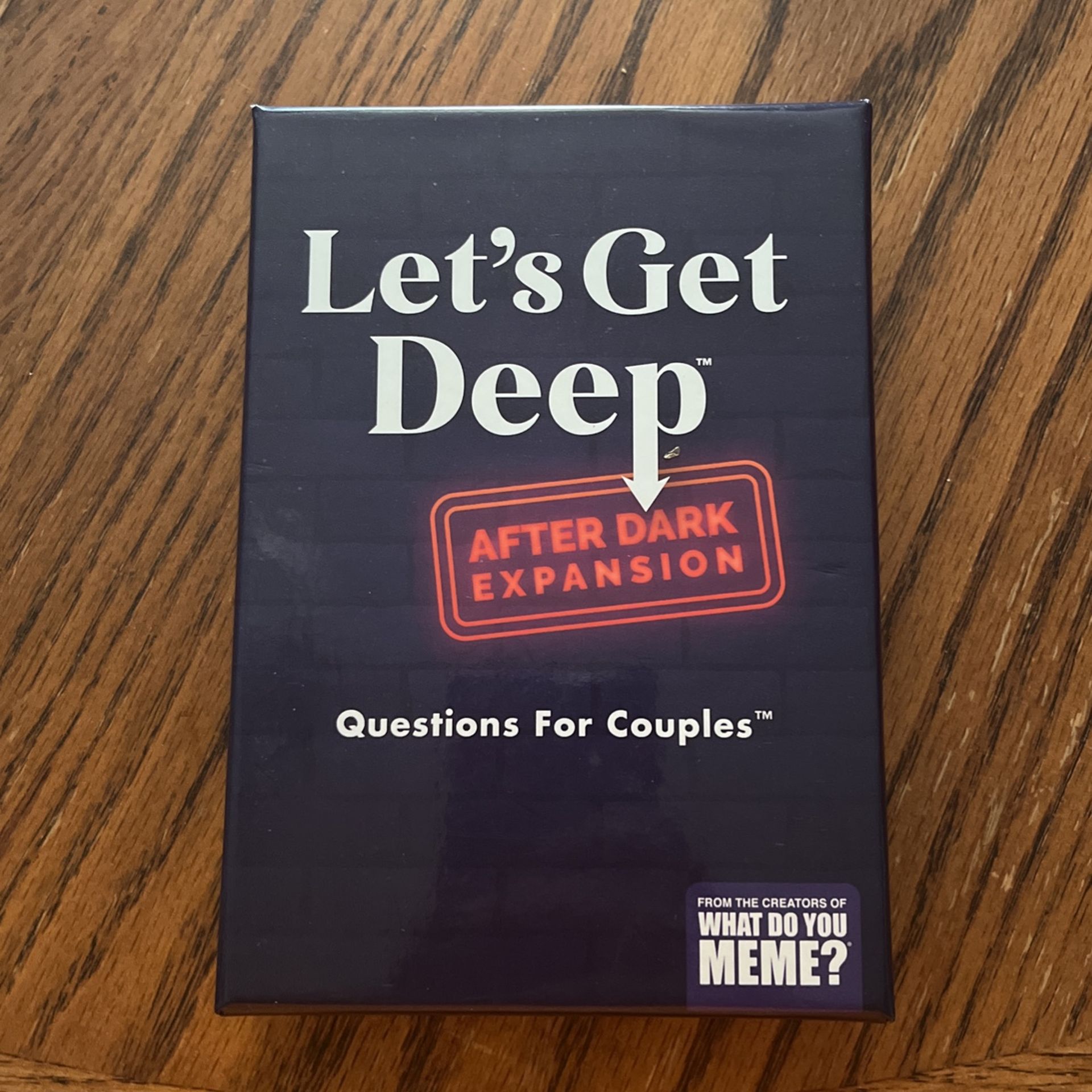 Let’s Get Deep Couples Game