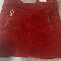 Women’s corduroy mini skirt