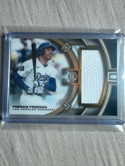 Freddie Freeman relic /50