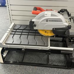 diamond back tile saw 
