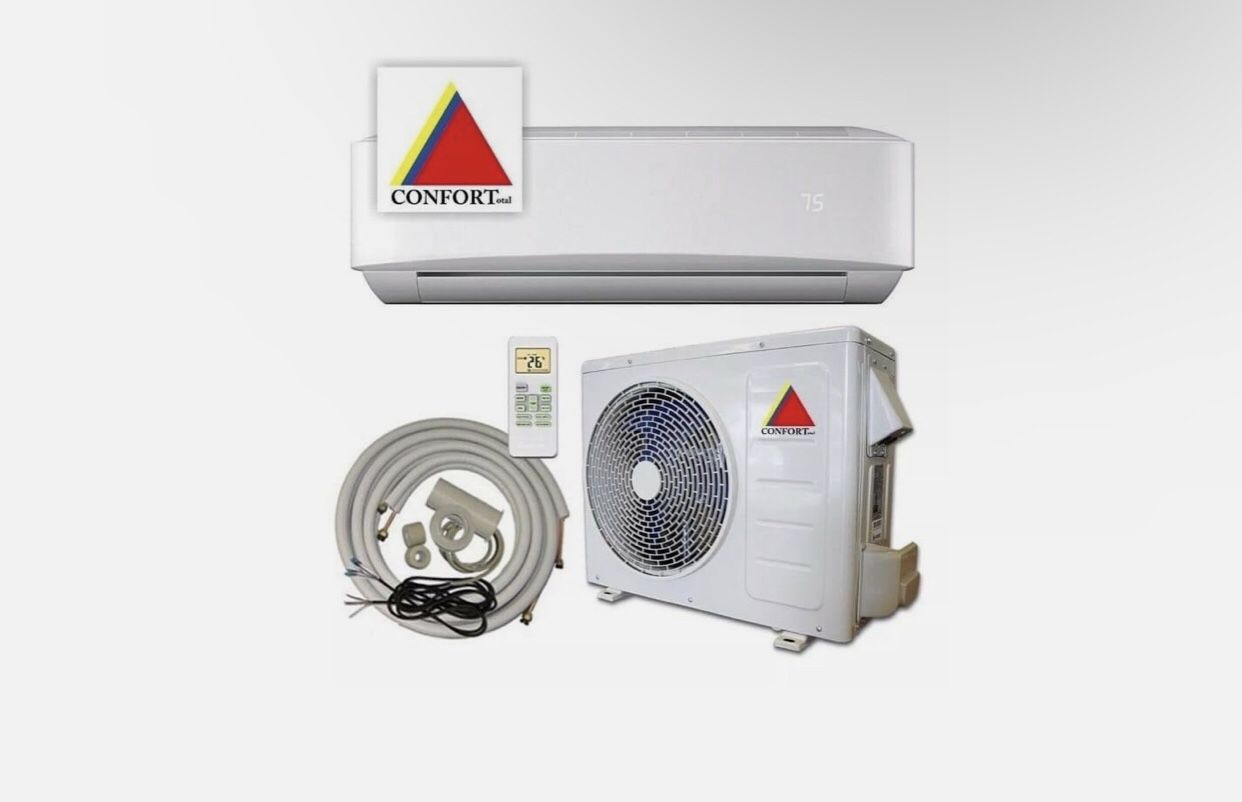 12,000 BTU Ductless Air Conditioner AC Heat Pump Mini Split 220v 1 Ton W/kit