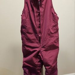 Lands’ End Girls Snow Bibs Size 8