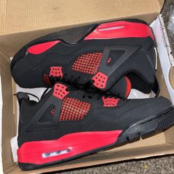 Red And Black Sneakers