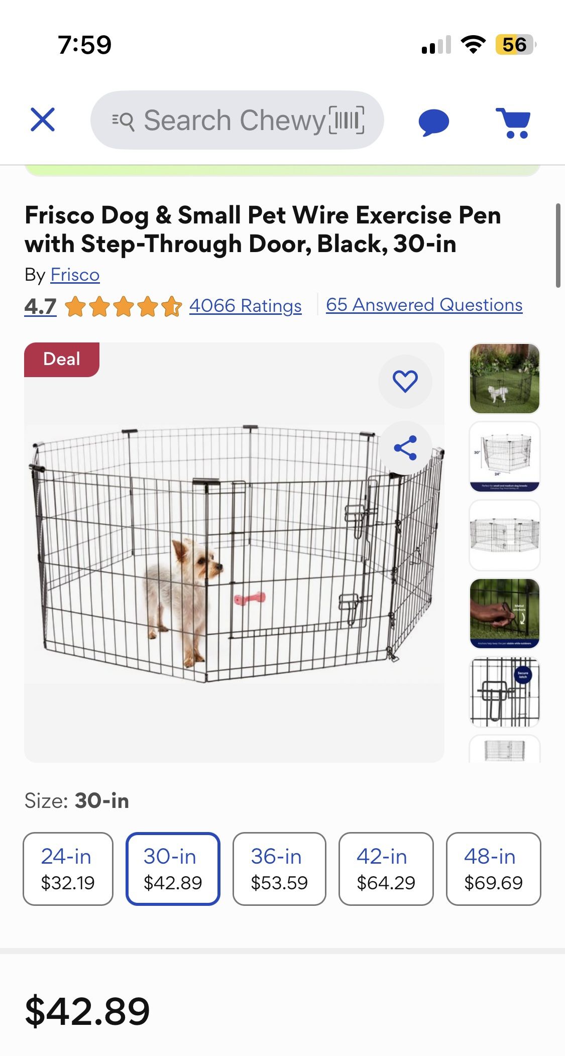 Pet Fence 30”