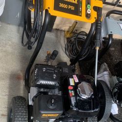 Dewalt 3600 psi pressure washer