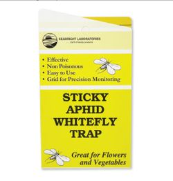 Yellow Sticky Aphid Whitefly Trap Pack of 25