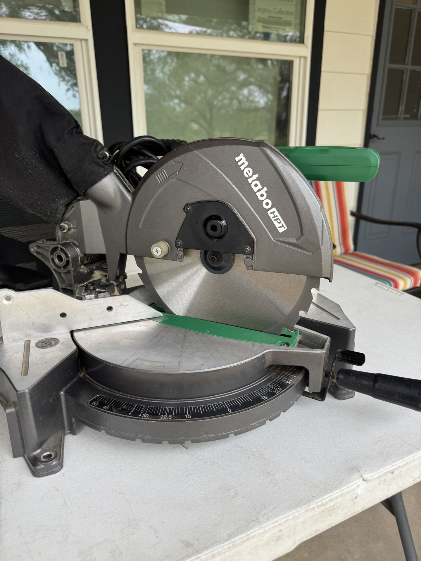 Metabo 10” Single Bevel Compound Miter Saw