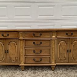 Vintage French Provincial 12 Drawer Dresser