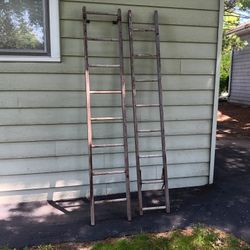 Old Wooden Ladder NOT FOR CLIMBING 