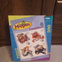 The Muppets Postage Stamps 500 Piece Puzzle