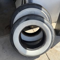 15in White wall tires