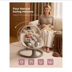 Momcozy Baby Bouncer Swing Seat