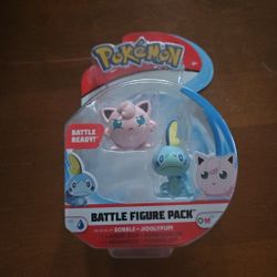 Pokemon Battle Figures JIGGLYPUFF + Sobble