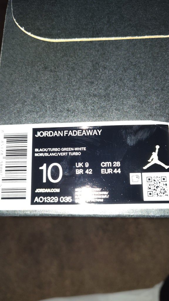 Jordans New Fadeaway 