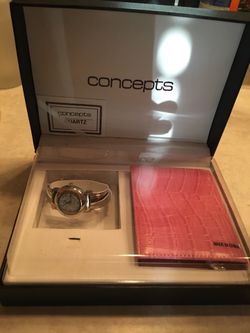 oncepts Women's Wallet and Watch Gift Set